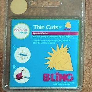 Ellison thin cuts bling diamond new